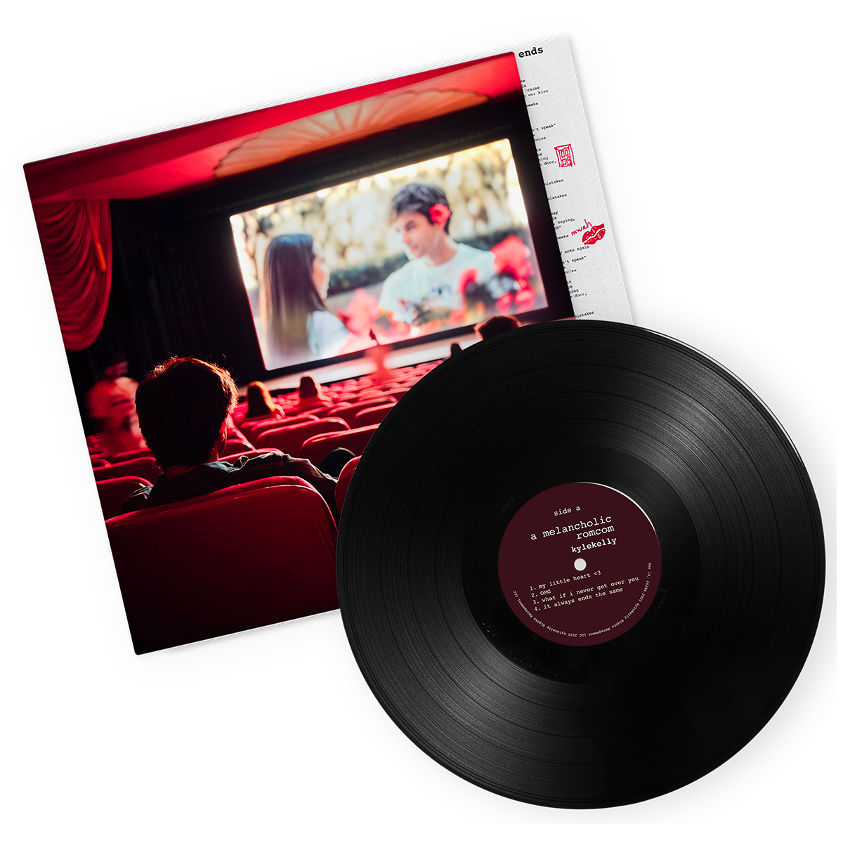 a melancholic romcom - vinyl lp