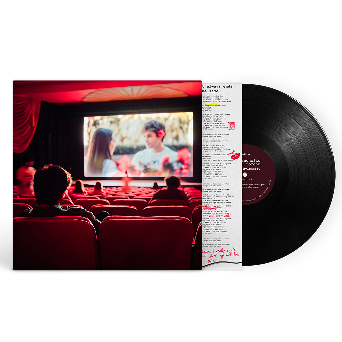 a melancholic romcom - vinyl lp